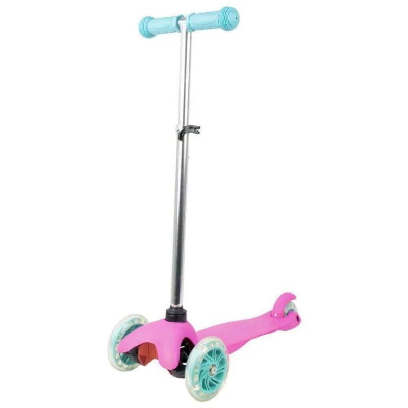 Patinete 3 rodas menina com LED 30KG bbr