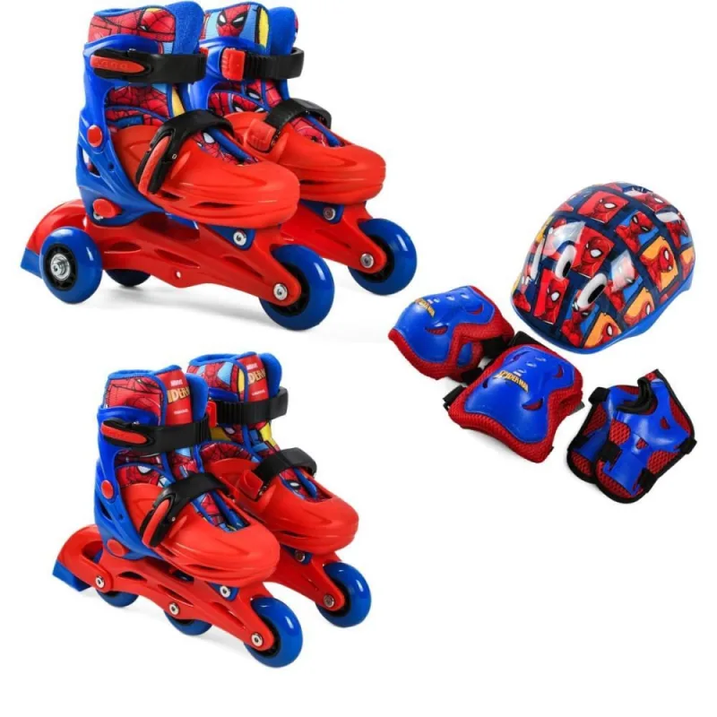 Patins Spider MAN 28-31 KIT Protecao KIT - BBR