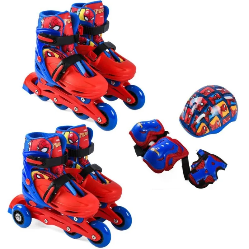 Patins Spider MAN 32-35 KIT Protecao KIT - BBR