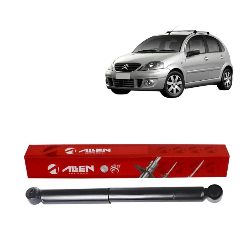 Amortecedor A Gás Traseiro Citroen C3 2003 até 2012