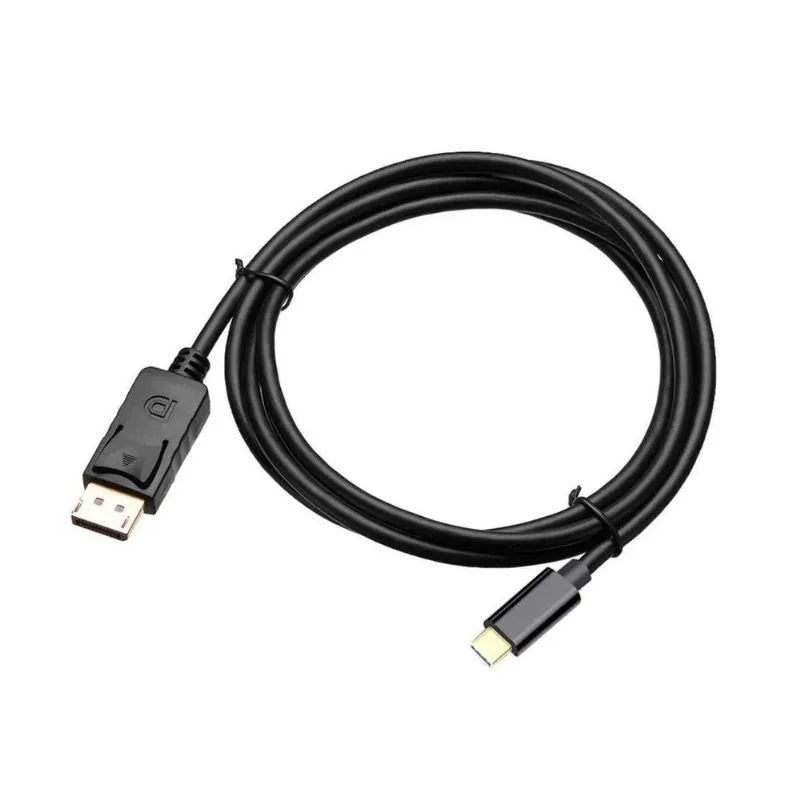 Cabo Conversor USB Tipo C para Displayport - 1,8 Metros (USB-C M x Displayport M)