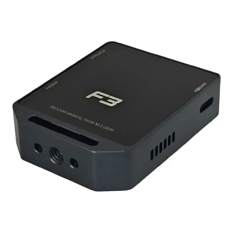 Case Para SSD M.2 2230 USB-C 4-em-1 Saída de Vídeo HDMI 4K PD 100W JC-TYC-NSM.S