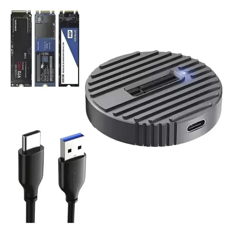 Dock Station Type-c Usb C Para M.2 Sata 3 Nvme CS-DOC-TYC-NVME