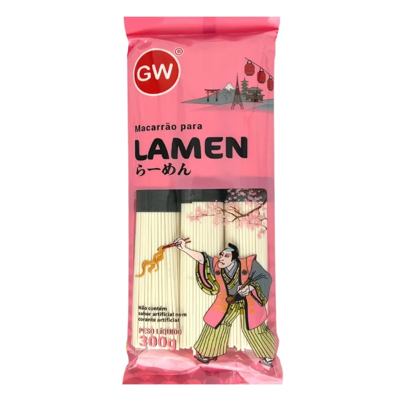 Macarrão Importado Para Lamen Mailaoda 300g