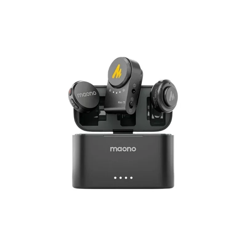 Microfone De Lapela Sem Fio Maono Wave T5 Wm650 Pa2