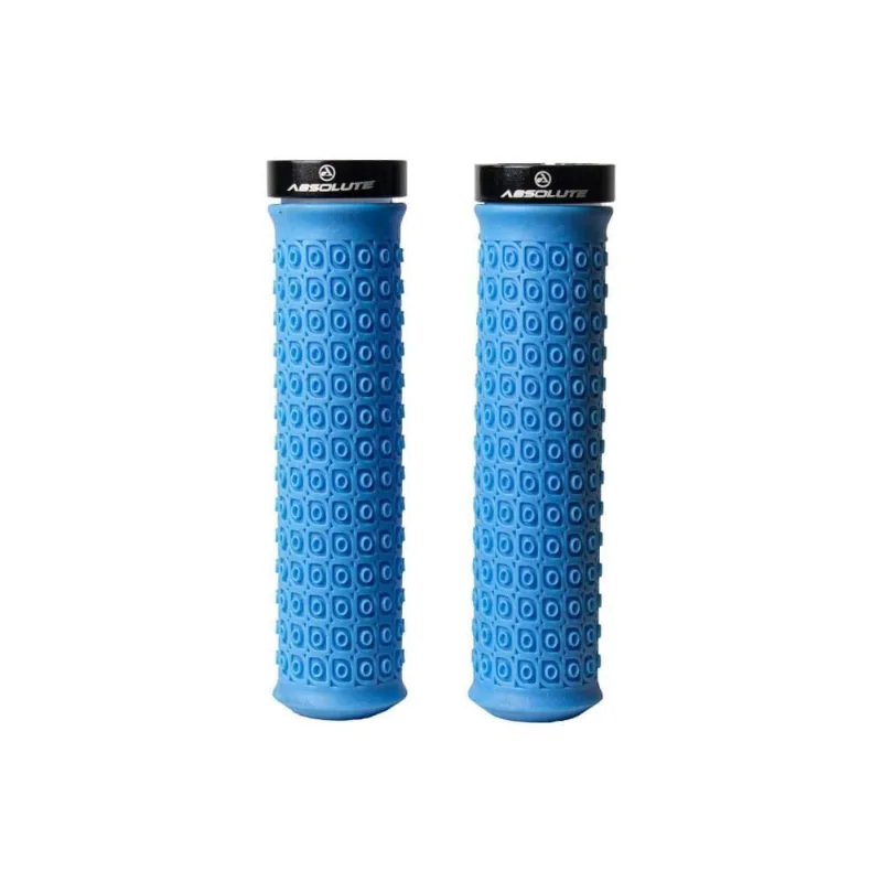 Manopla HL-G247 Borracha Amarelo com Trava Preto - Absolute Manopla HL-G247 Borracha Azul com Trava Preto - Absolute