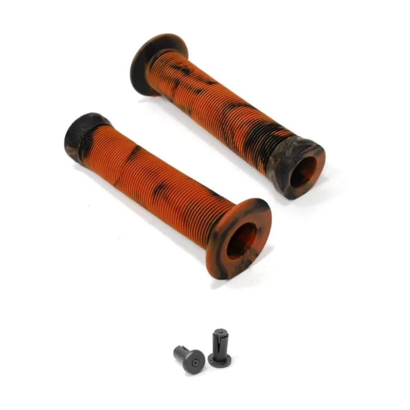 Manopla BMX1 Punho 145mm Luva Bmx Freeride com Flange Borracha - Absolute Manopla BMX1 Punho 145mm Rosa/Preto Luva Bmx Freeride com Flange Borracha - Absolute