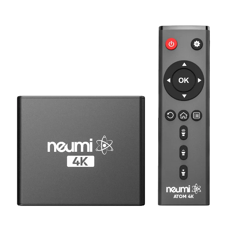 Reprodutor De Mídia Neumi Atom 4k Ultra-hd Para Usb/sd - Hdmi/av