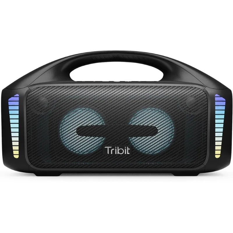 Caixa de Som Bluetooth Portátil Tribit StormBox Blast, alto-falante portátil com som estéreo alto de 90 W com XBass Blue
