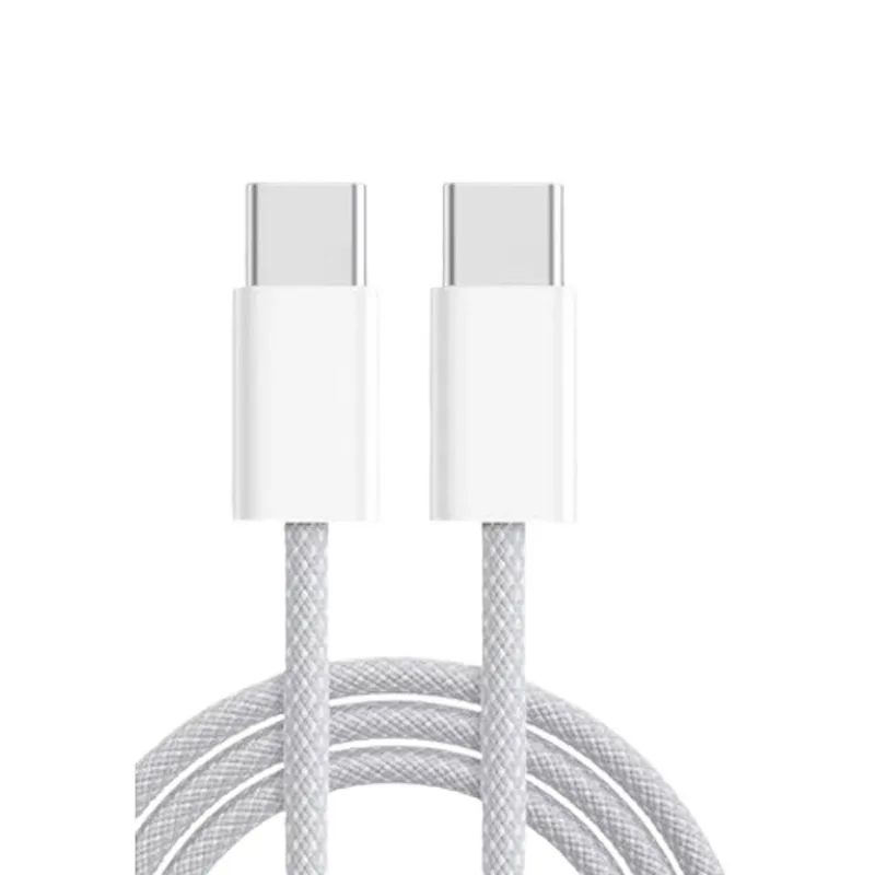 Cabo USB-C Para USB-C 1.0M Essager Nylon 60W EXCTT2-JS02-P Preto (MP)