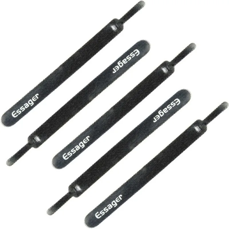 Organizador De Cabos Essager 10 Unidades EXD-KBB01 Preto (MP)