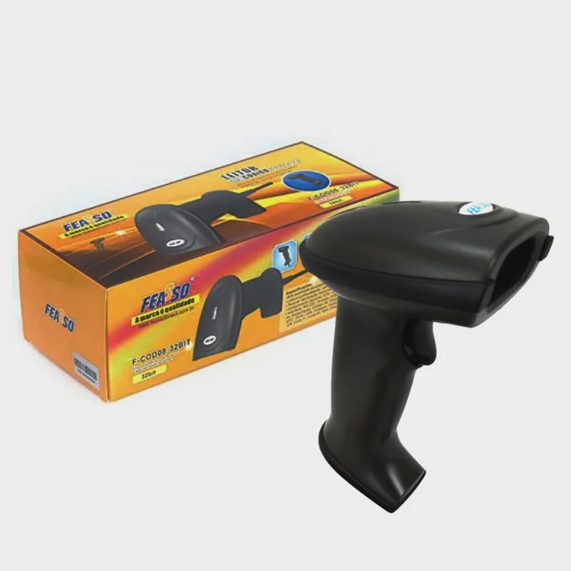 Leitor de Codigo de Barras Feasso F-COD08 USB - 1206