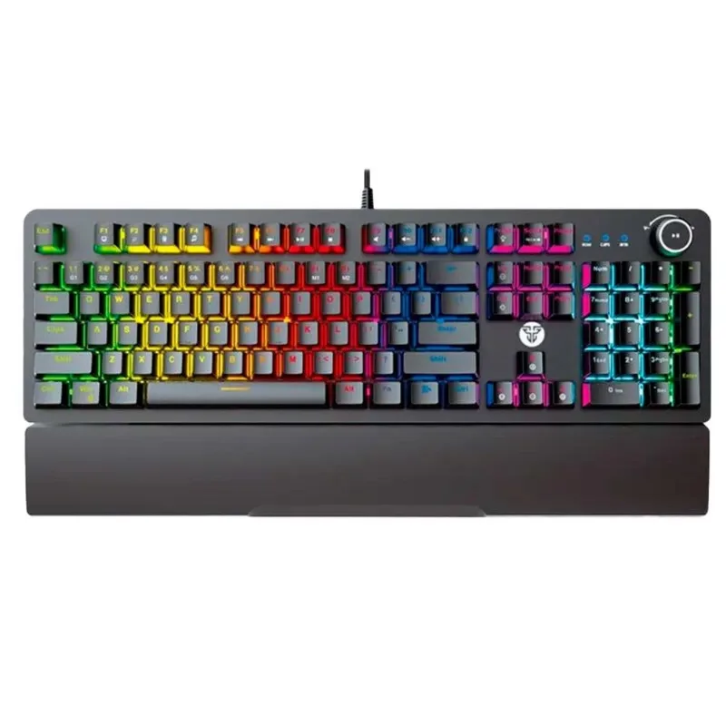 Teclado USB Gamer Fantech Mecânico Mk853 Maxpower Preto (MP)