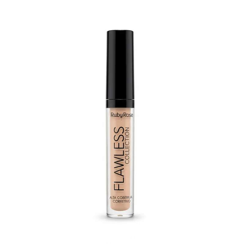 Corretivo Líquido Ruby Rose Alta Cobertura Flawless Nude 3 HB-8080-3 (MP)
