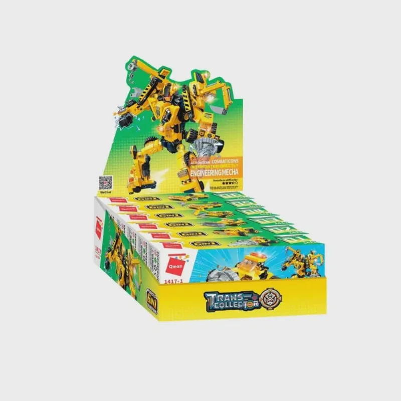 Set Trans Collector Robô Construção 1417