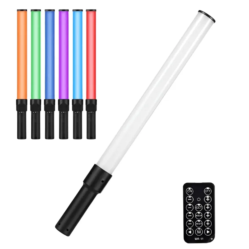 Bastão Led Rgb Soleste Rgb-50g 30w Video Light Wand Com Bateria Interna