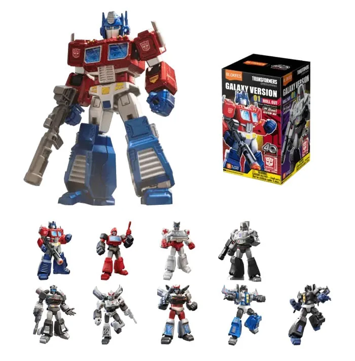 Transformers - Galaxy Version 1 - Roll Out (Model Kit) - Blokees - LC - Jogos E Colecionáveis