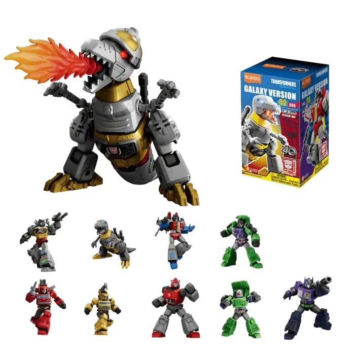 Transformers - Galaxy Version 02 - Sos (Model Kit) - Blokees - LC - Jogos E Colecionáveis