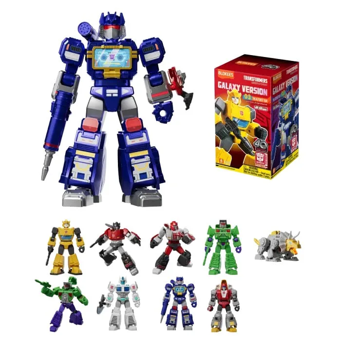 Transformers - Galaxy Version 03 - The Autobot Run (Model Kit) - Blokees - LC - Jogos E Colecionáveis