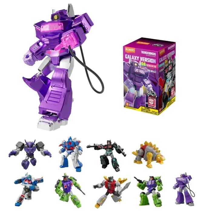 Transformers - Galaxy Version 04 - Fractured Space-Time (Model Kit) - Blokees - LC - Jogos E Colecionáveis