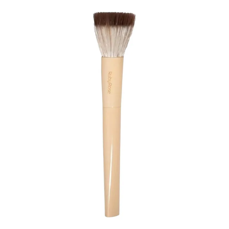 Pincel Duo Fiber Ruby Rose Glass Grande (MP)