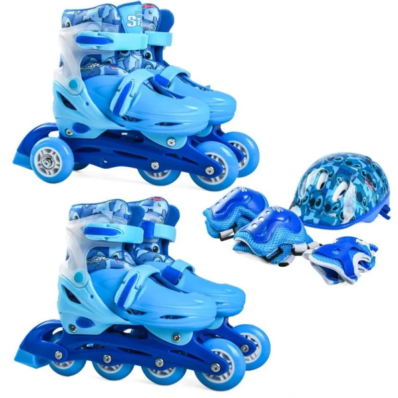 Patins STITCH 32-35 C/KIT Protecao KIT - BBR - Papelaria