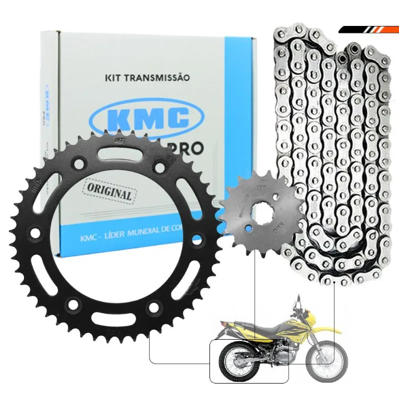 Kit Relação Transmissão Nxr Bros 150 2009 A 2015 Kmc Pro