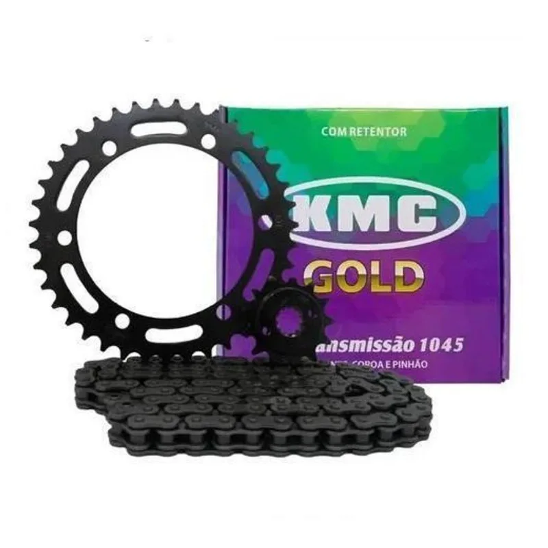 Kit Relação Kmc Transmissão Xre Sem Retentor