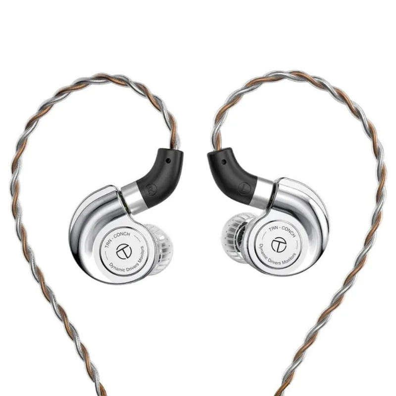 Fone de Ouvido trn Conch Dinamico In-Ear Monitor Sem Mic