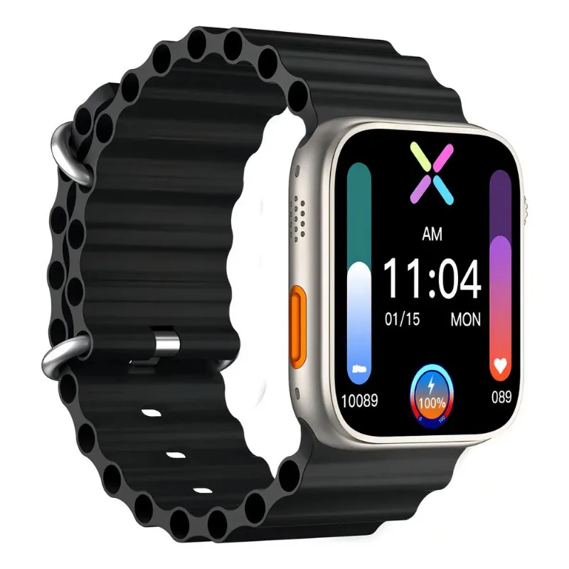 Relógio Sport Ultra Mini Com Bluetooth Pulseira De Silicone
