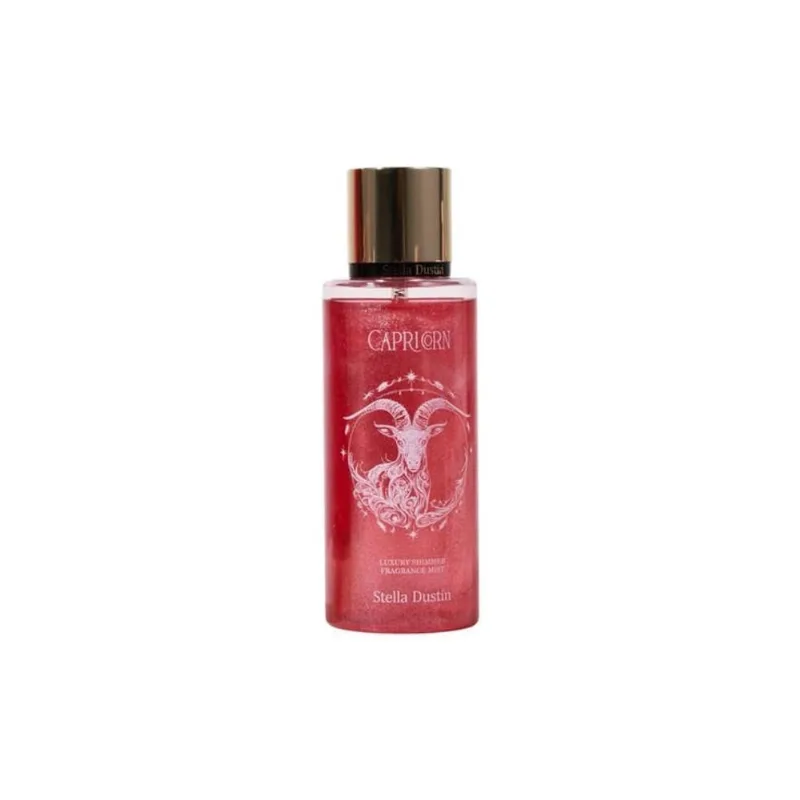 Body Splash Luxury Shimmer Capricorn Unissex Amadeirado 250ML Stella Dustin