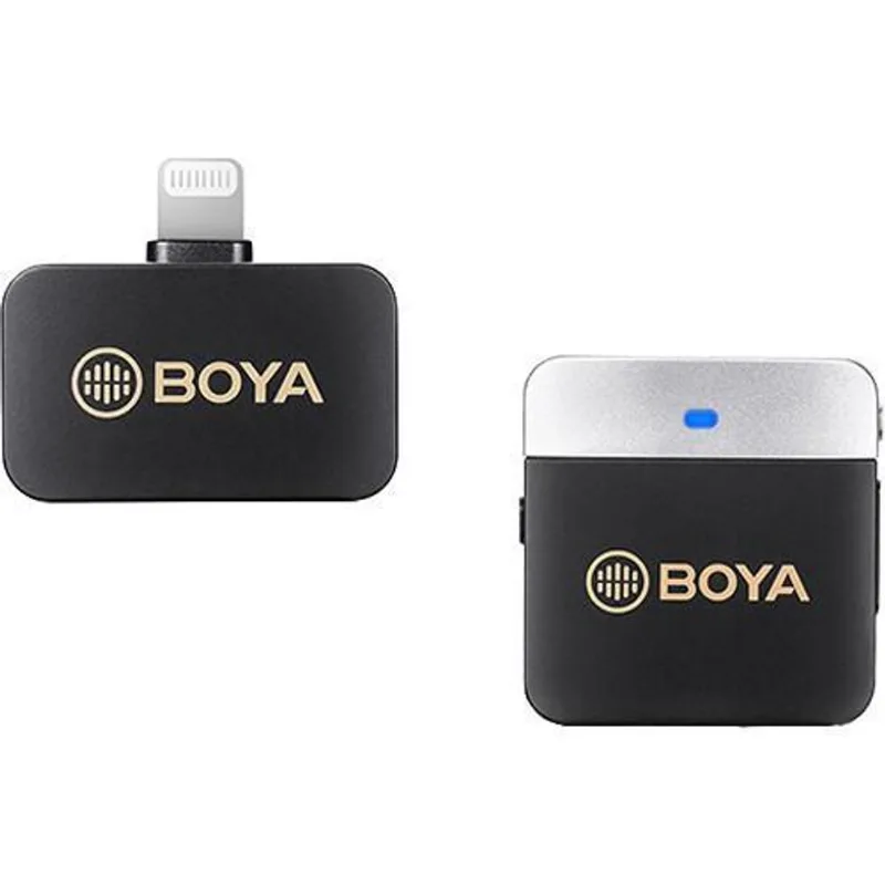 Sistema Microfone Sem Fio Boya By-m1v5 Lightning