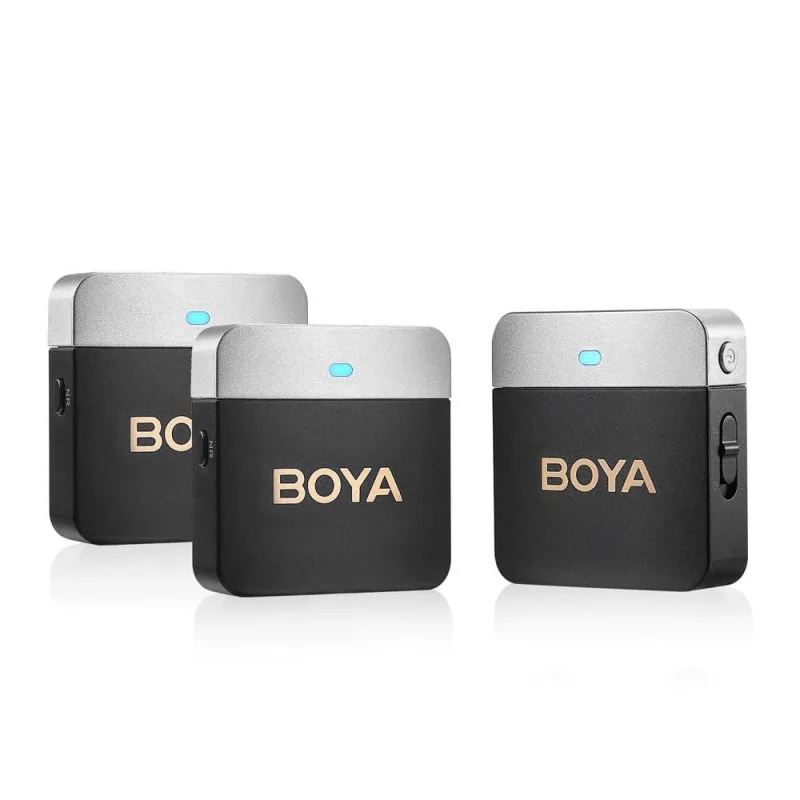 Boya 2.4Ghz Dual-Channel Wireless Microphone System By-M1V2 - Não Disponível - Computadores E Informática