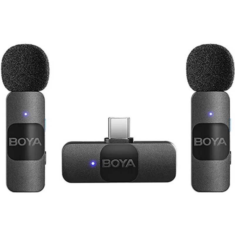 Microfone boya BY-V20 wireless usb-c