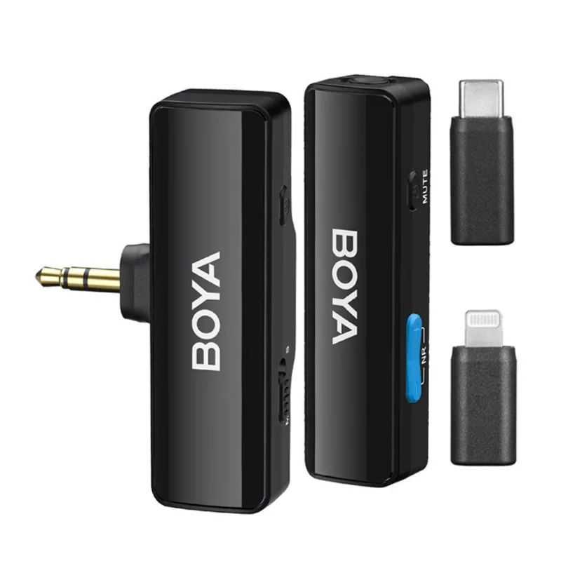 Microfone De Lapela Boya Boyalink A1 Compatível Com Android