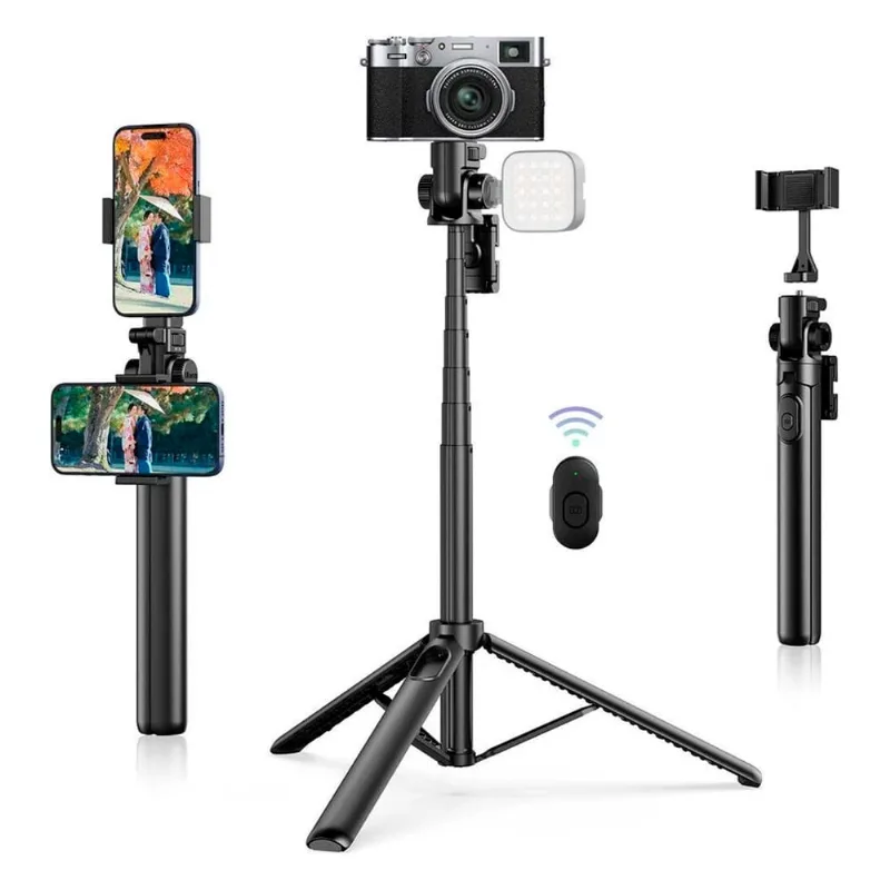 Tripé/Monopé Ulanzi MT-70 Smartphone Câmera Preto