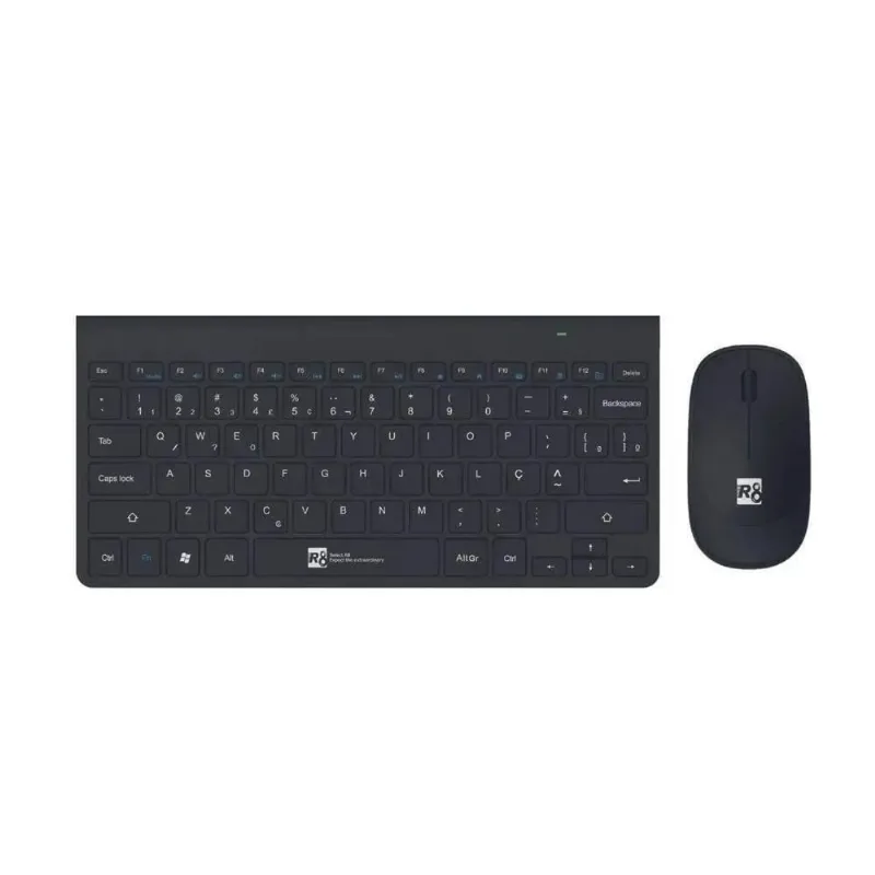 Teclado E Mouse Sem Fio Letron KM1931 Preto (MP)