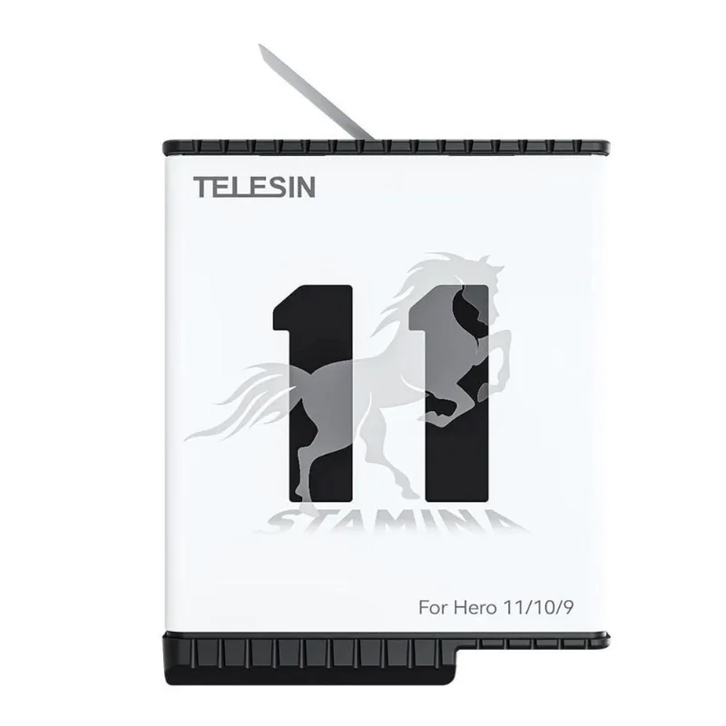 Bateria Stamina 1720mAh p/ GoPro 12/11/10/9 - Telesin