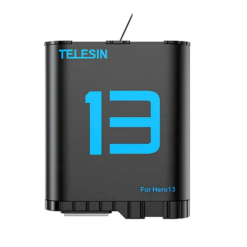 Bateria Recarregável 1900mah Para Câmera Gopro 13 - Telesin