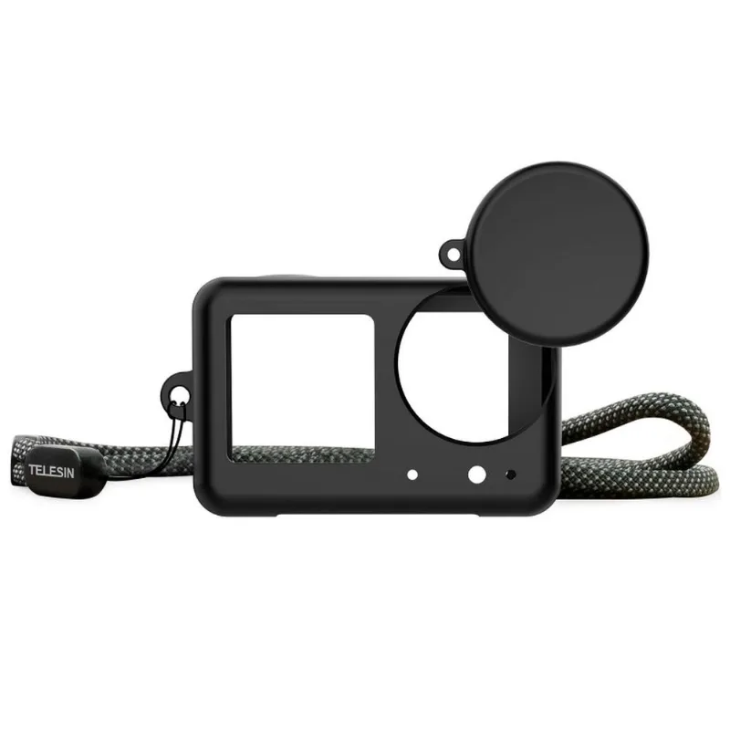 Capa De Silicone Para Dji Osmo Action 3, 4 E 5 Pro - Telesin
