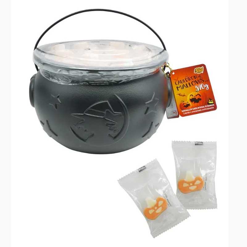 Balde Abóbora Halloween 390g