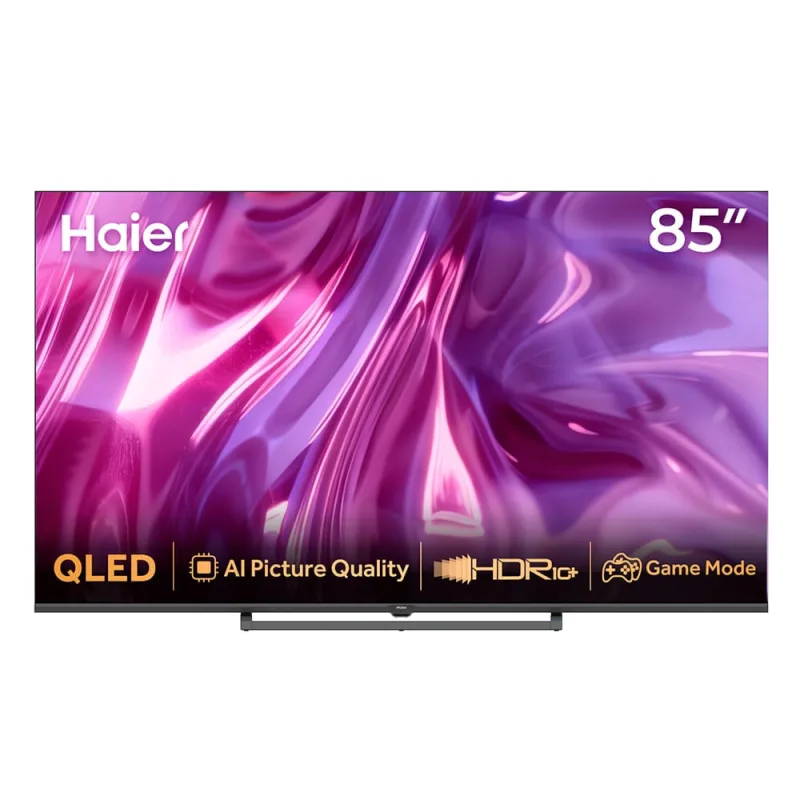 Smart TV 4K Haier QLED 85” Polegadas, Google TV e Wi-Fi - H85S80GUX - Haier - Tv E Vídeo