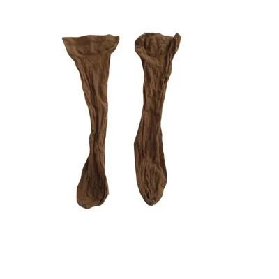Meia Soquetinha Feminina Basic+ Poliamida Marrom - Basic+ - Moda