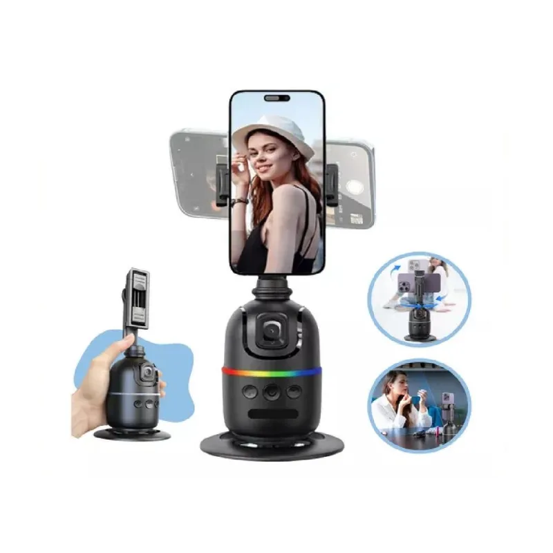 Suporte Rastreamento Inteligente Ai 360° Celular Videos Live