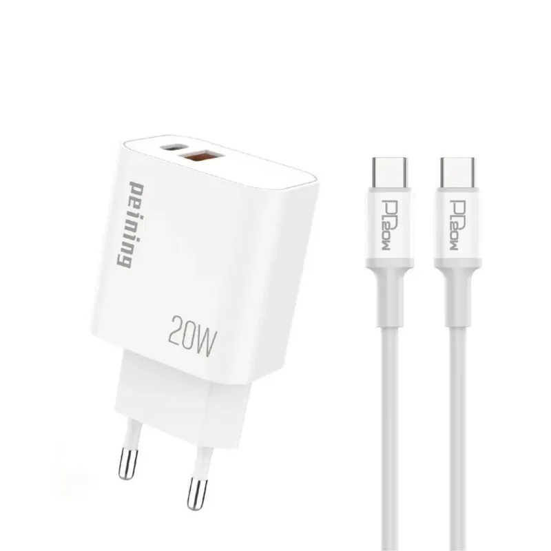 Carregador Turbo USB-C Peining 20W PEI-PD101-5 (MP)