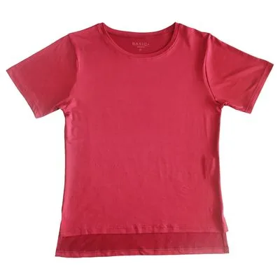 Camiseta Fitness Unissex Basic+ Poliéster Vinho - Basic+ - Moda