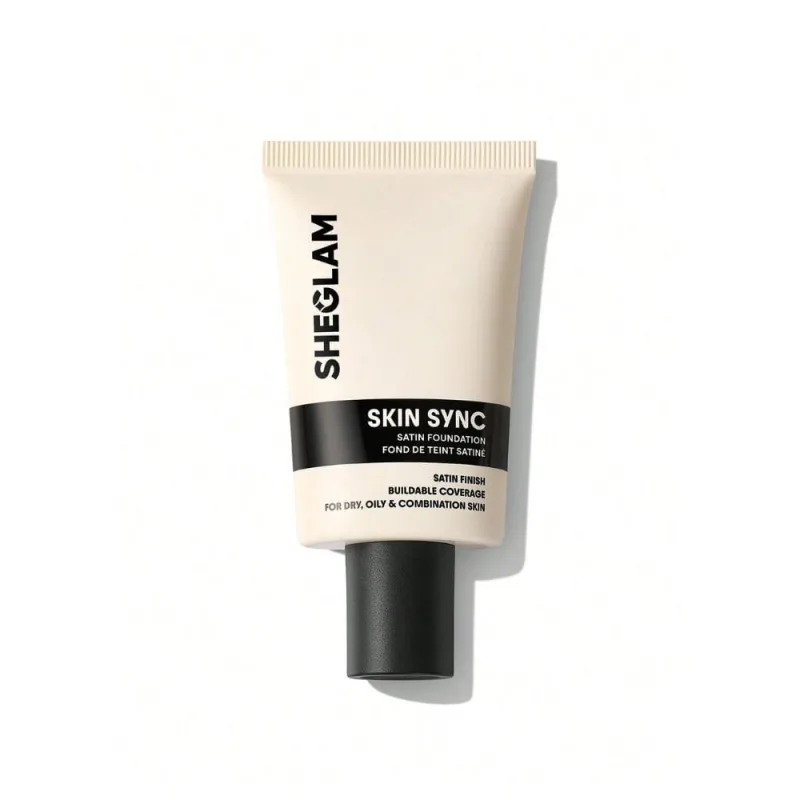 Base Acetinada Sheglam Skin Sync cor Cappuccino 30ml - SHEGLAM - Beleza