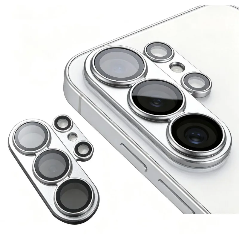 Película De Câmera Metal Lente Vidro Temperado Compatível Com Samsung Galaxy S26 S26 Plus S26 Ultra