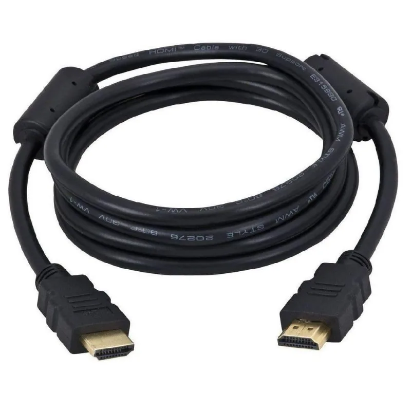 Cabo Hdmi 3d 4k Ultra Hd 6mm Preto - Mts