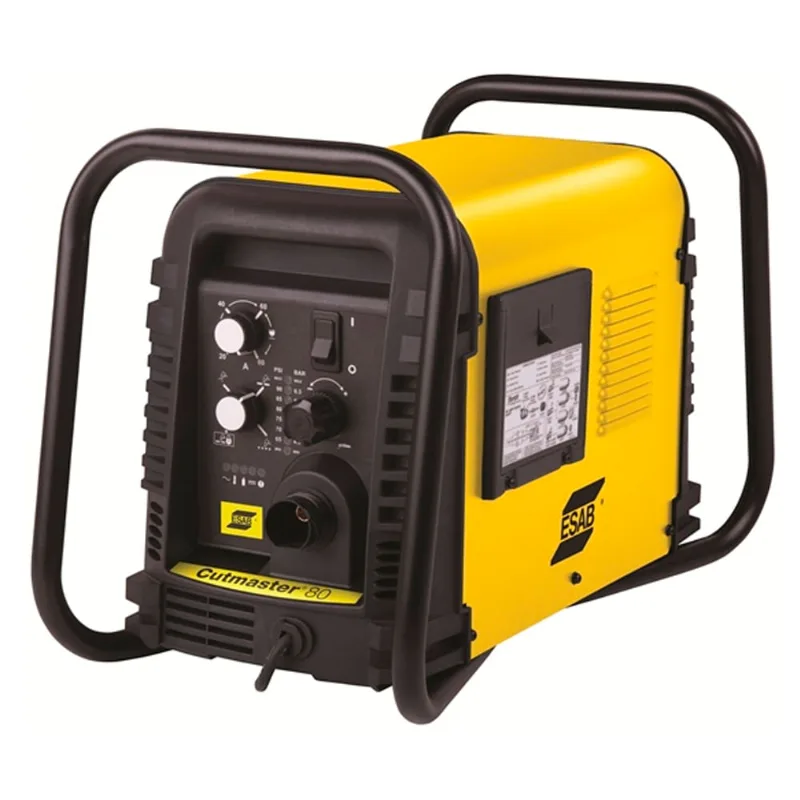 Máquina de corte plasma Esab Cutmaster 80 Trifásica - Capacidade: Corte 25mm / Separação: 38mm 0730952